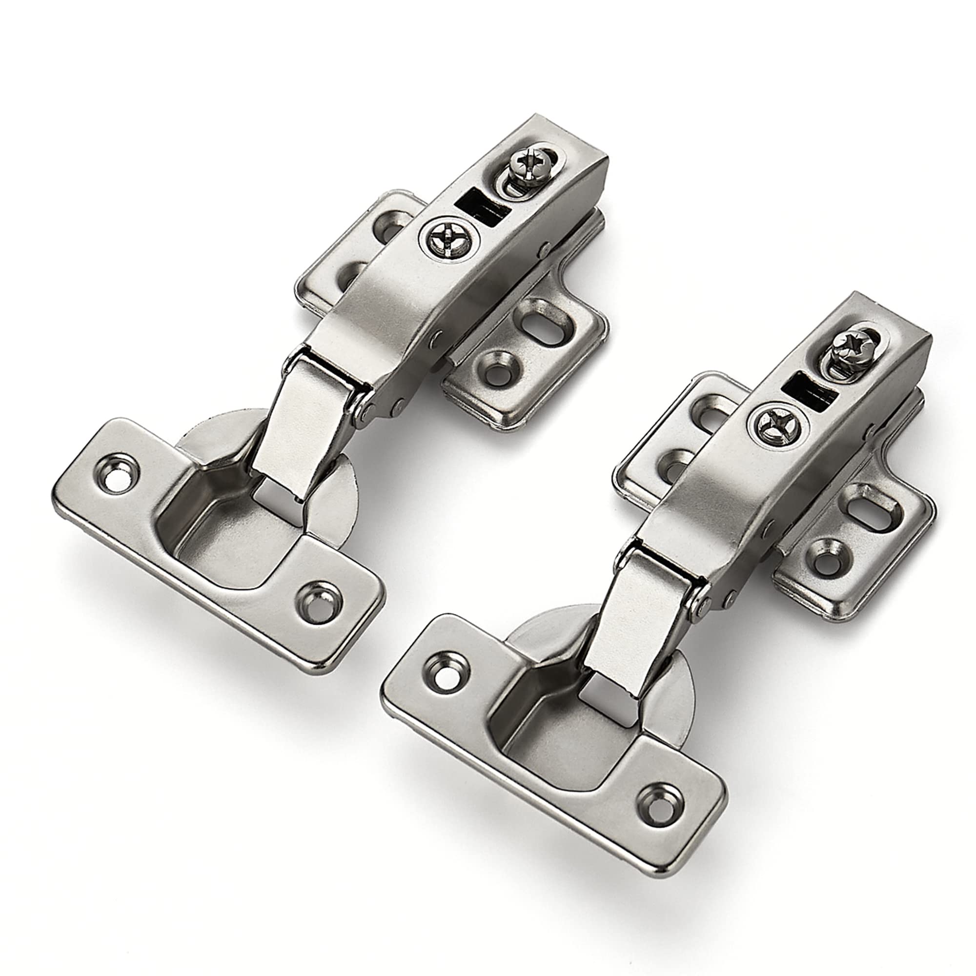 Ravinte full overlay hinge with 35mm cup for frameless cabinets.