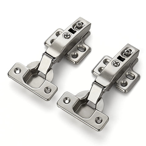 Ravinte full overlay hinge with 35mm cup for frameless cabinets.