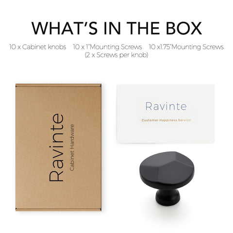 Ravinte 25.4mm height provides proportional, easy grip