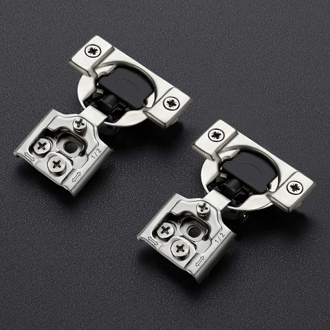 Ravinte concealed hinges offer a clean look with durable stainless steel