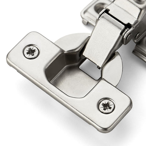 Ravinte hinges include screwdriver and screws for a quick, complete installation.