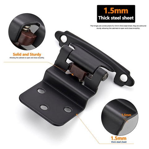Ravinte kitchen cabinet hinge with included screws