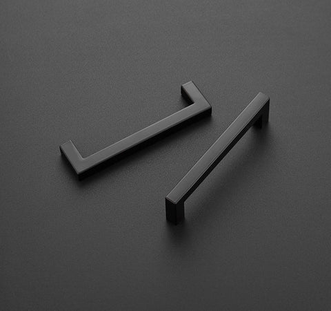 Ravinte 5-inch matte black kitchen drawer pull adds easy grip and style