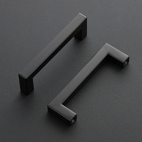 Ravinte 114mm center-to-center pulls mounted on drawers for secure fit
