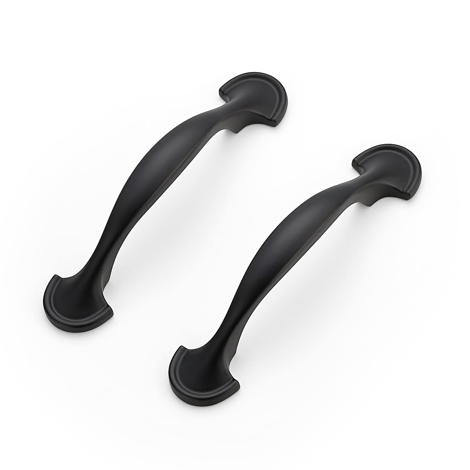 Ravinte matte black cabinet handle 3-inch for a sleek kitchen update.