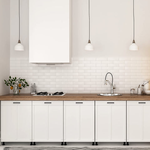 Ravinte matte-black kitchen hardware suitable for various styles