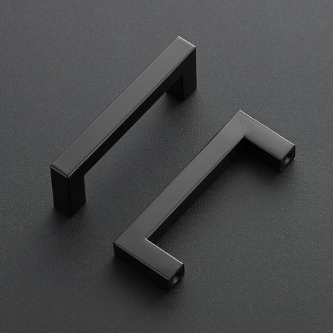 Ravinte square cabinet handle close-up showing durable finish