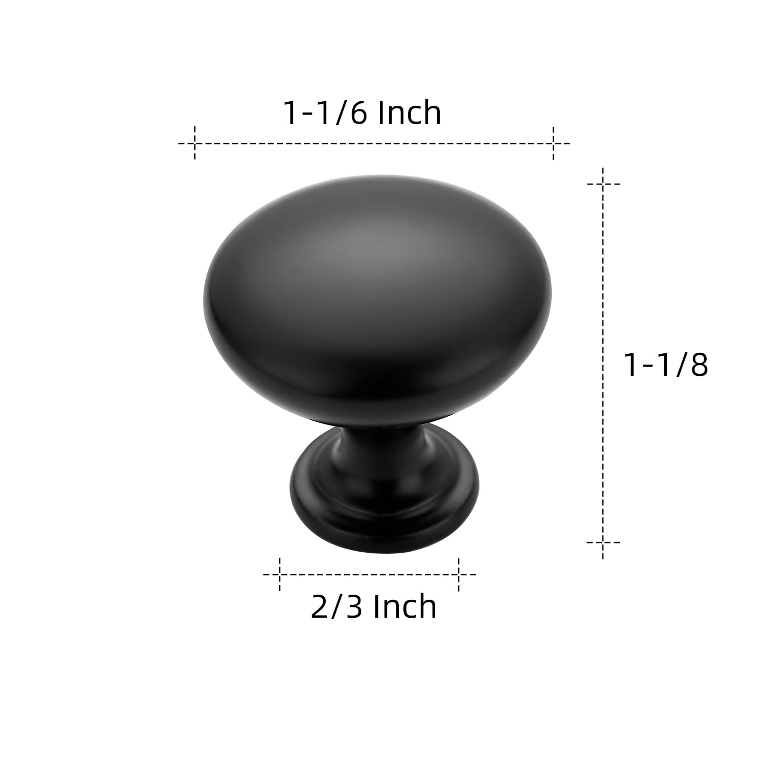 Ravinte pull bar in matte black zinc for effortless drawer operation