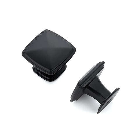 Ravinte modern cabinet pull in black finish for various decors