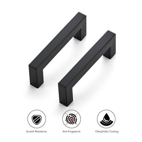 Ravinte matte black pull suits farmhouse to contemporary kitchen styles