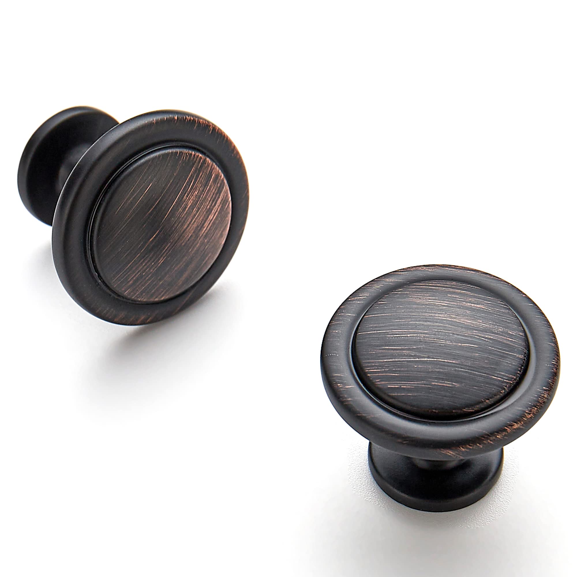 Ravinte modern-vintage bronze pulls suit multiple styles and rooms