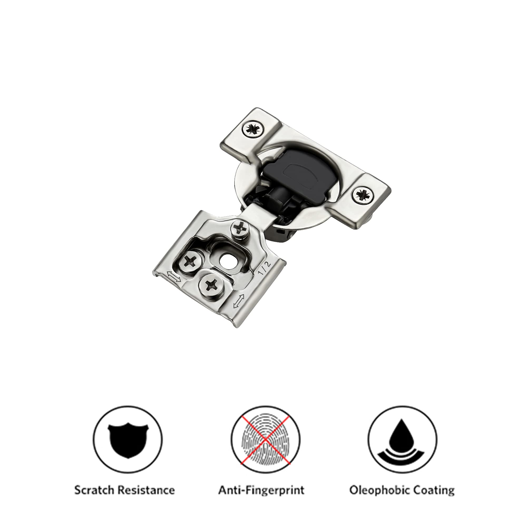 Ravinte hinge set provides quiet operation for daily kitchen use.