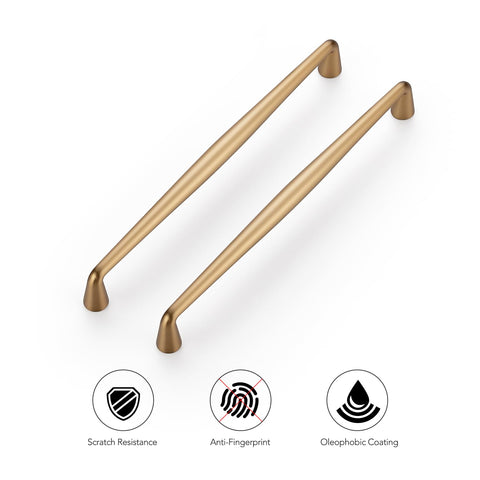 Ravinte smooth edge drawer handle reduces snag risk during daily use