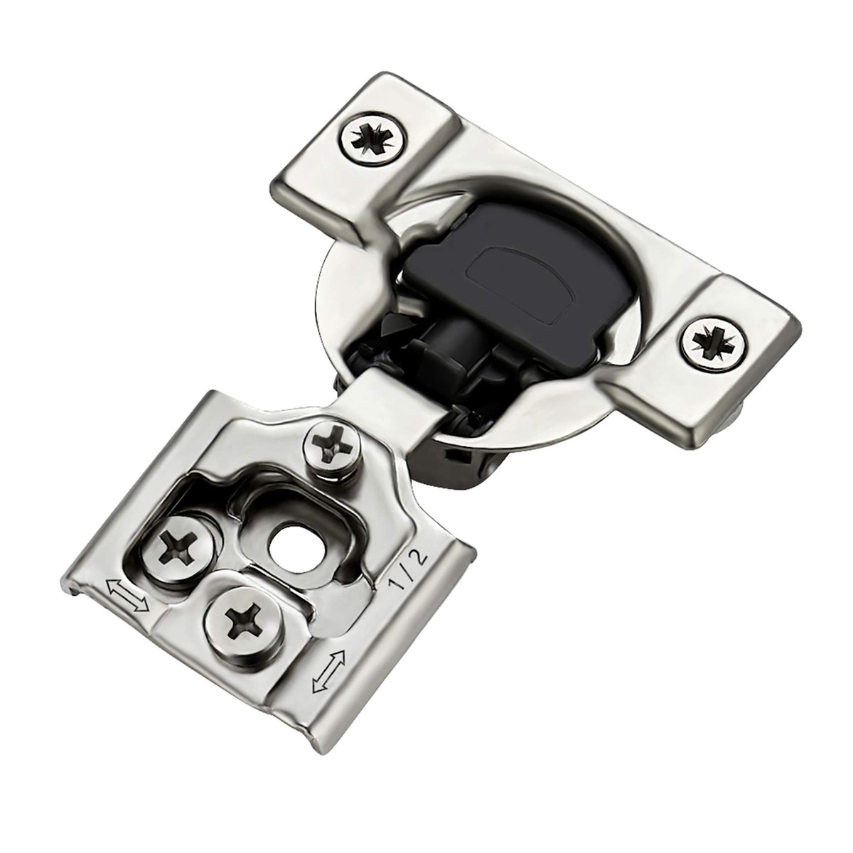 Ravinte soft close hinge with satin nickel for smooth doors