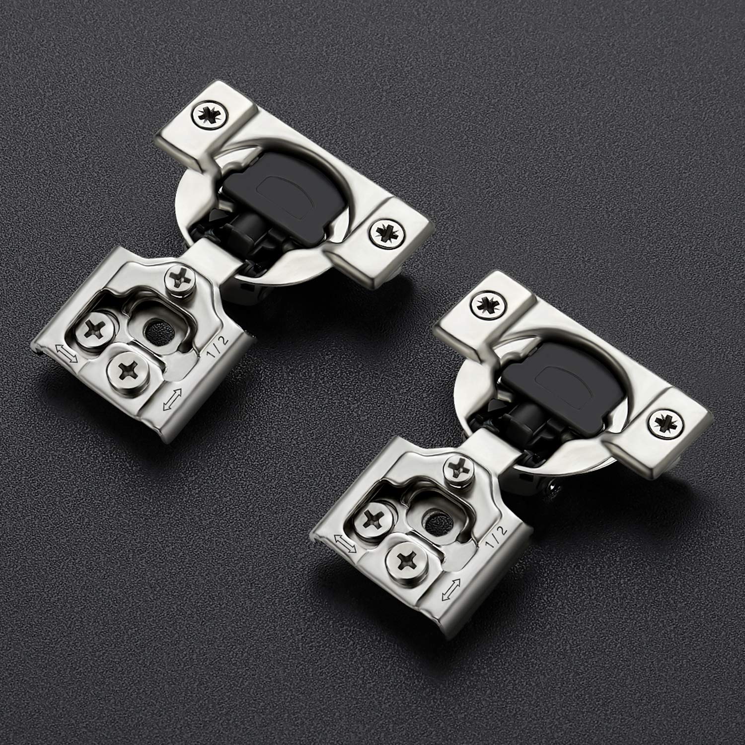 Ravinte soft-close hinges installation guide with quick mounting hardware.