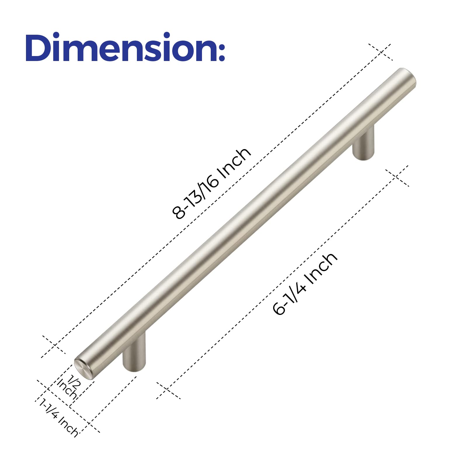 Ravinte stainless steel cabinet pull pack ready for quick upgrades