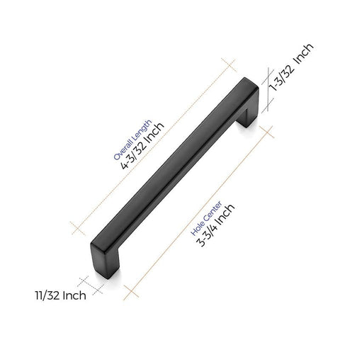 Ravinte zinc alloy cabinet handles with fingerprint-resistant finish