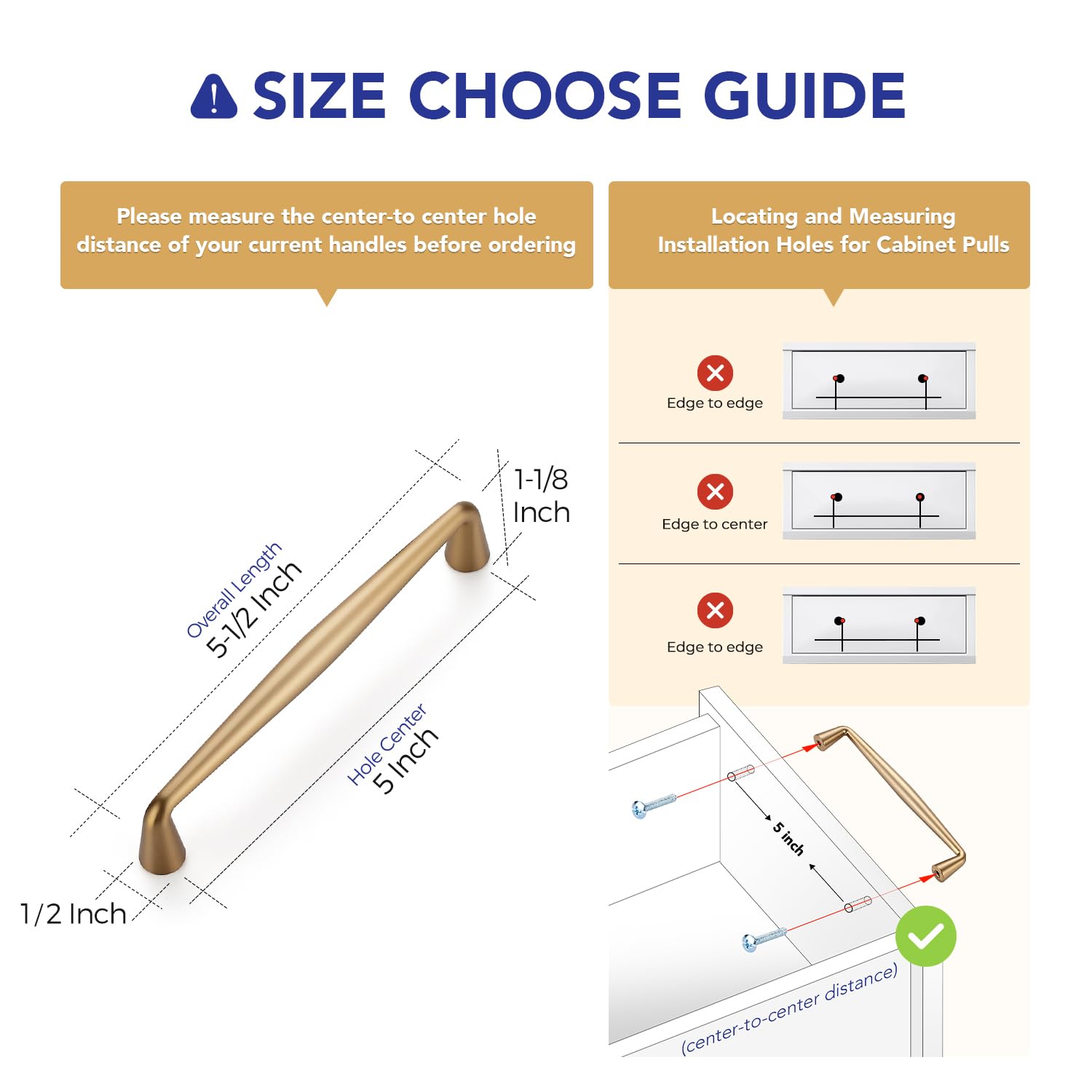 Ravinte zinc alloy cabinet pulls offer sturdy, long-lasting hardware.