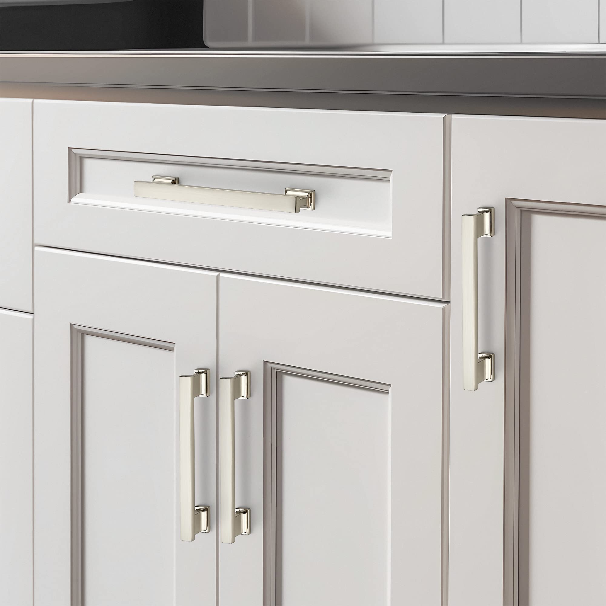 Ravinte zinc alloy cabinet pulls, durable construction for long-lasting hardware.