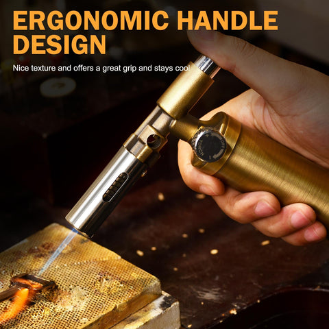 RAVS copper torch with continuous flame for uninterrupted tasks