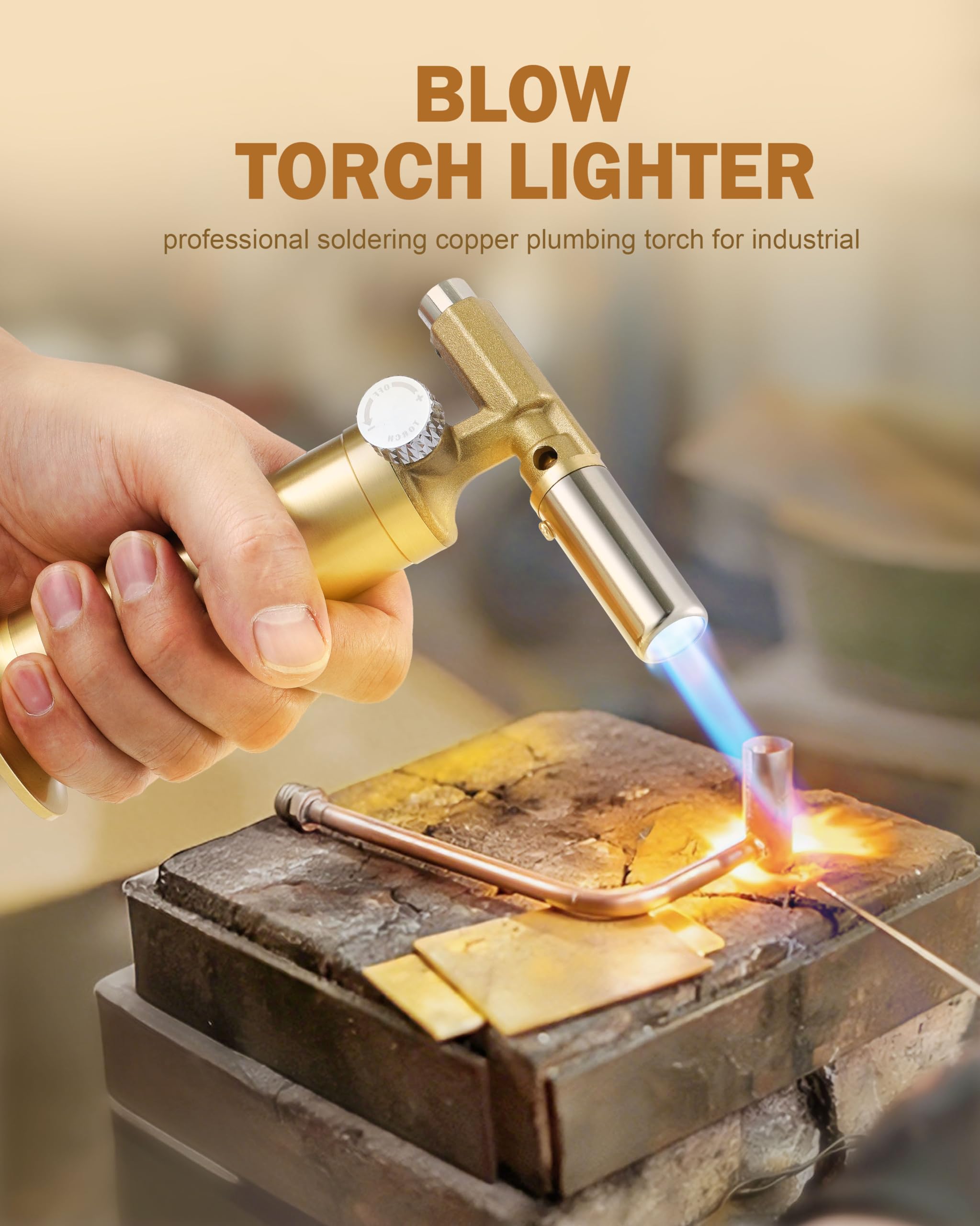 RAVS copper torch for dabbing and culinary projects in style.