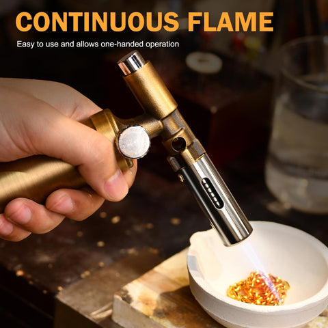 RAVS copper torch for jewelry soldering enabling small, precise joins