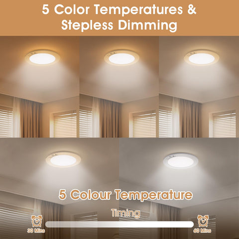 RAWNICE battery-powered closet light provides bright illumination without wiring.