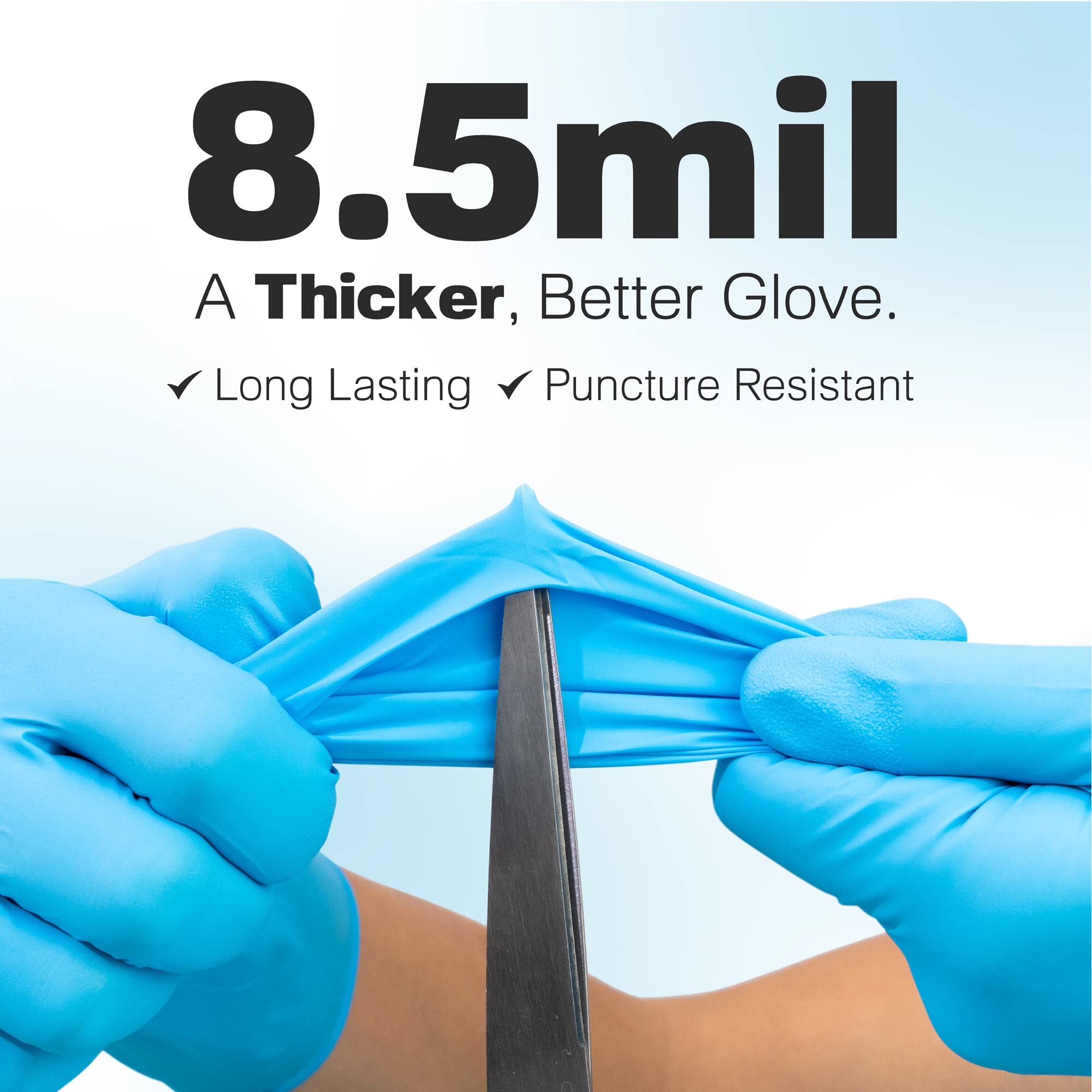 Raxwell nitrile gloves with extended cuff protect hands during messy dishwashing tasks