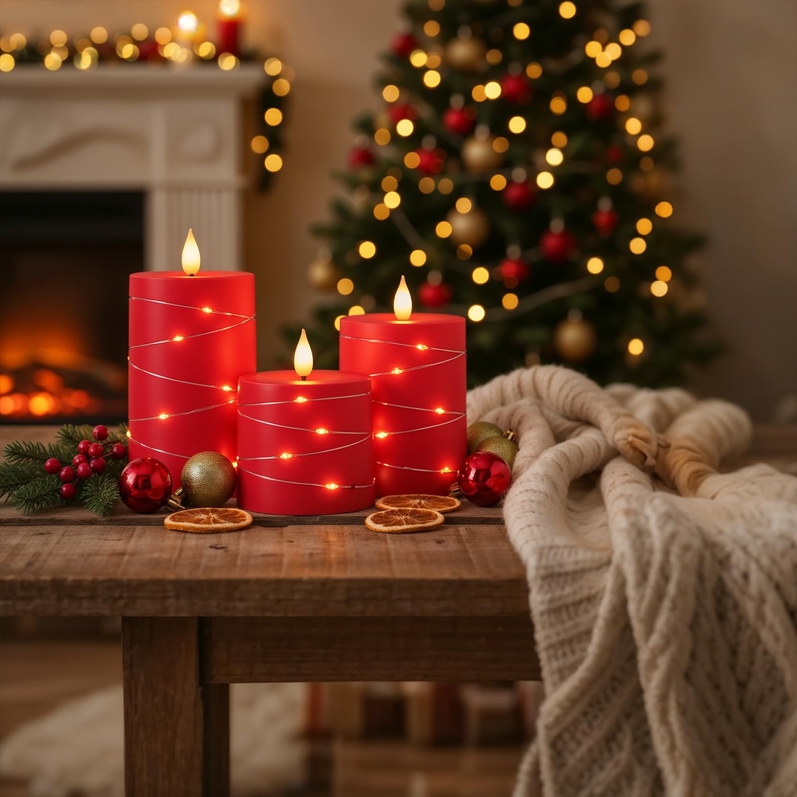 Raycare candles offer up to 500 hours of runtime on low brightness