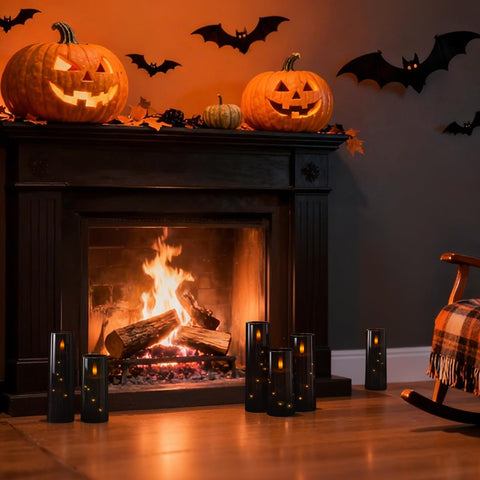 Raycare flameless candles offer safe ambiance without open flames.