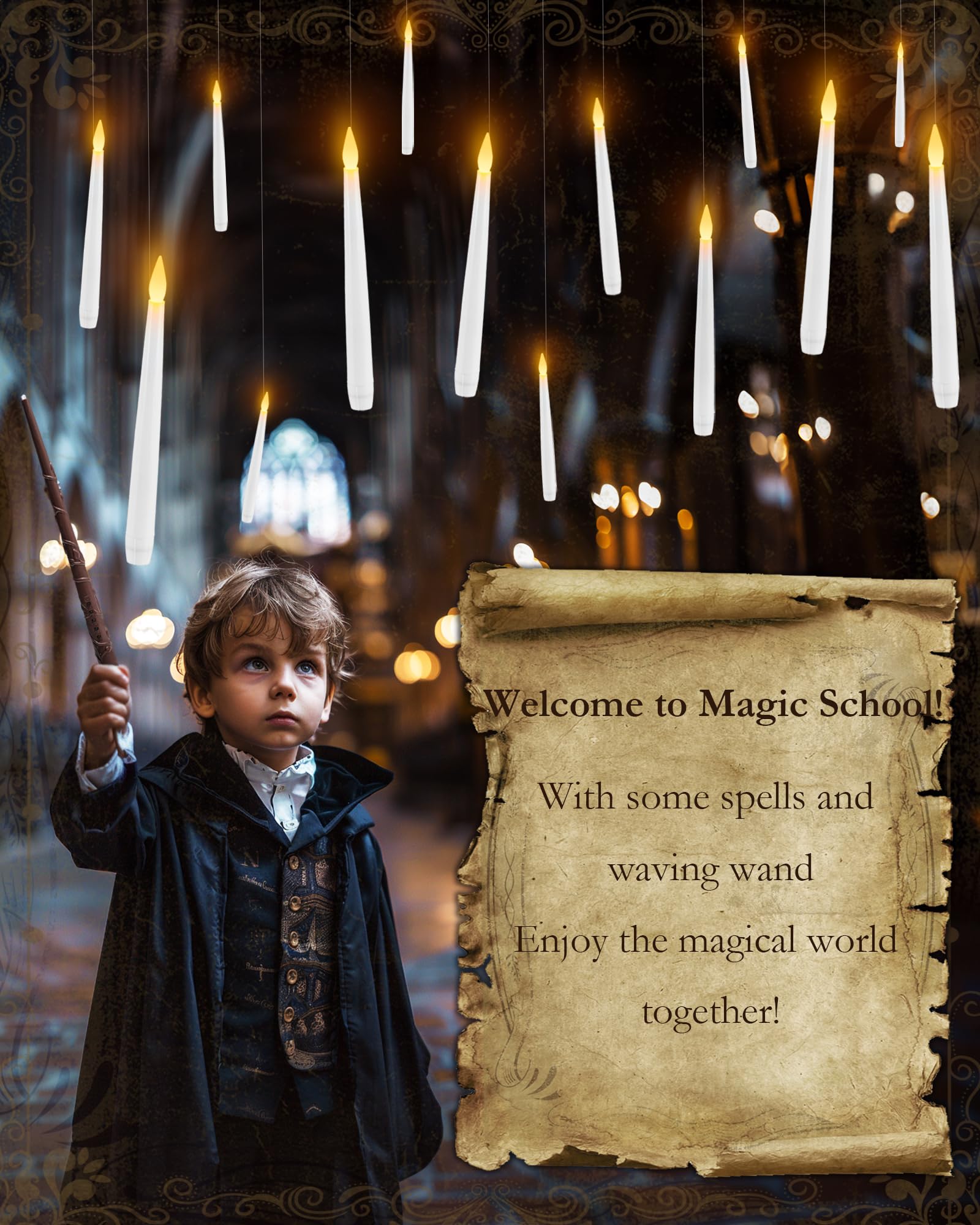Raycare hanging candles with remote offer effortless mood lighting.