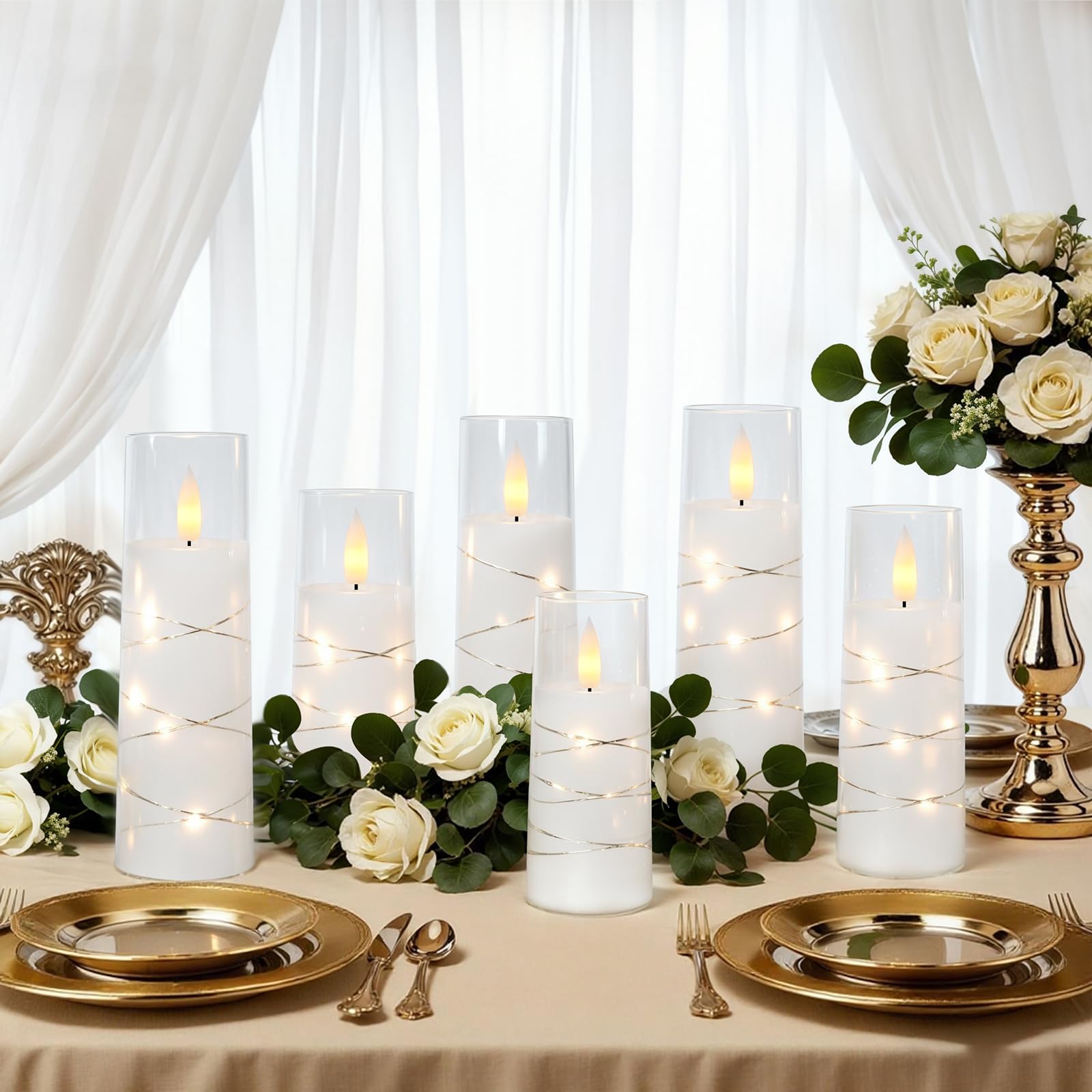 Raycare candles suit indoor and outdoor decor and events