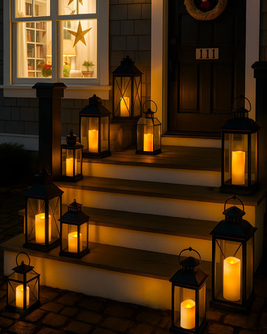 Raycare waterproof IP55 flameless candles suitable for sun and rain