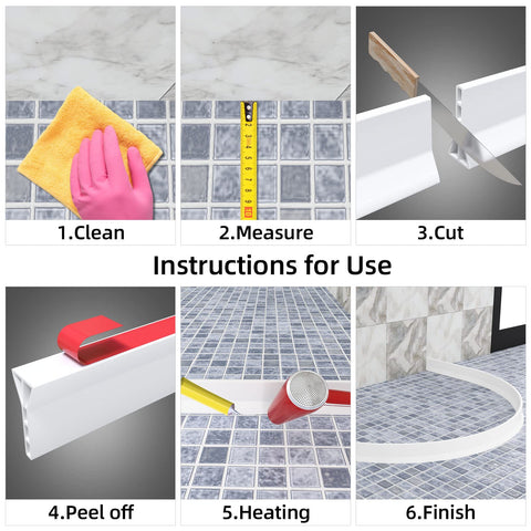 Raycity silicone dam flexible material for easy setup and long-lasting use