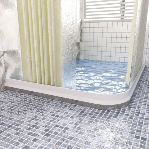 Raycity water stopper protects floors in bathrooms and kitchens