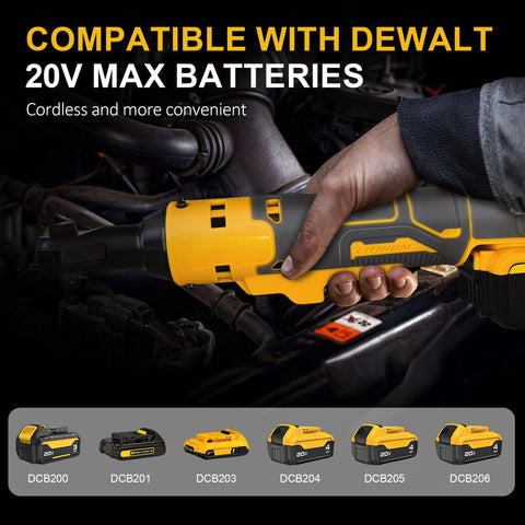 Rayleey delivers up to 45 ft-lbs torque and 0-400 rpm