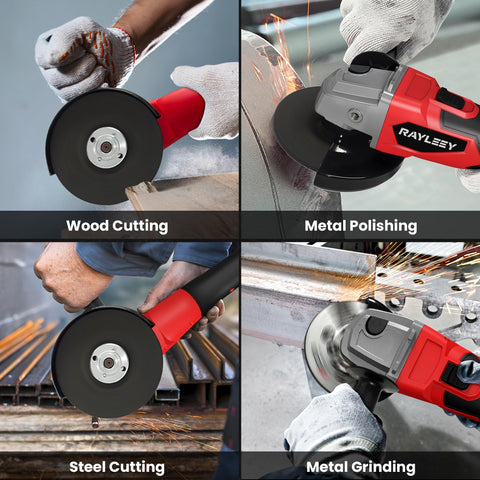 Compatible with 4-1/2 inch discs for versatile Milwaukee tasks.