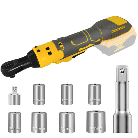 Rayleey cordless ratchet wrench with DEWALT 20V compatibility for versatile power