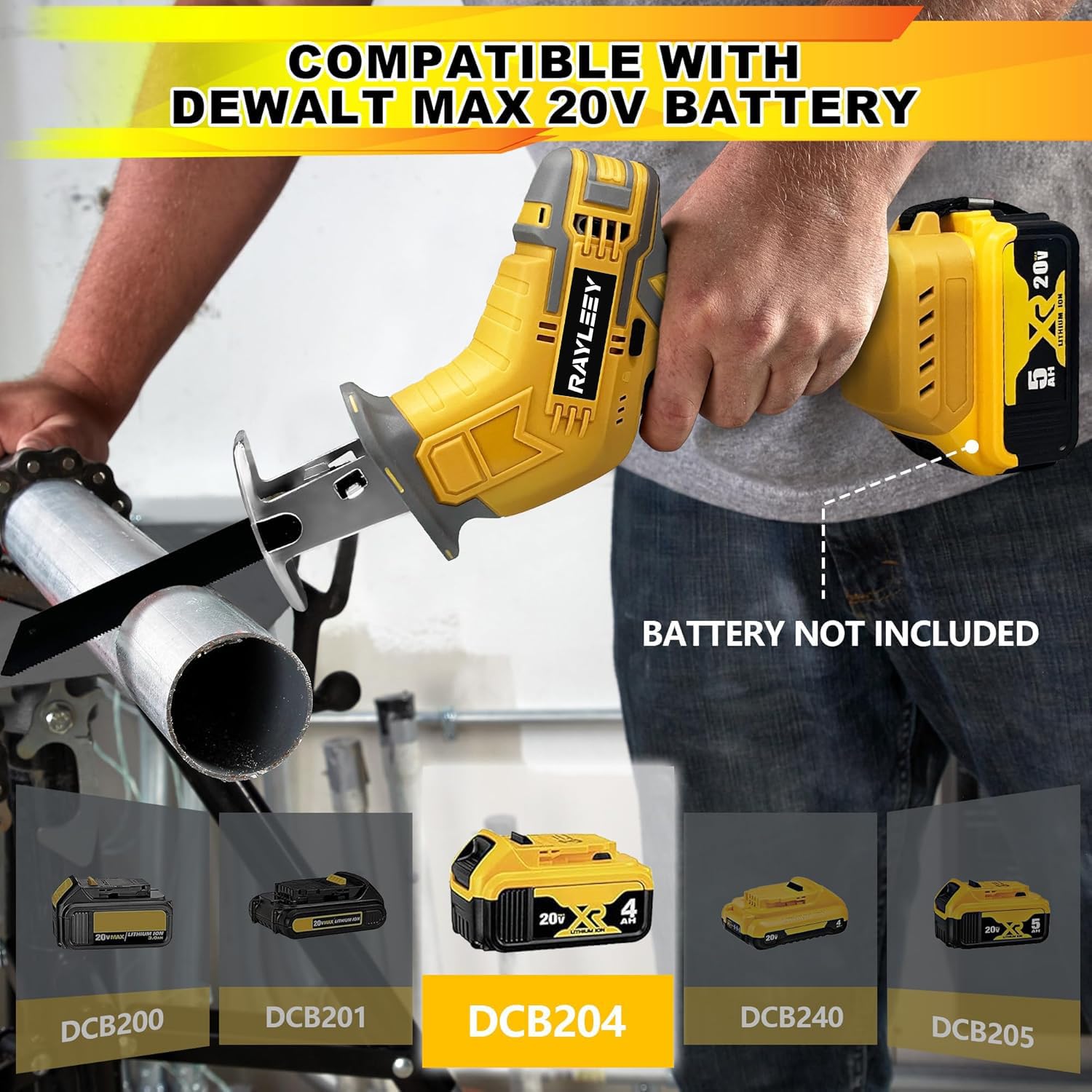 Rayleey saw with variable speed trigger for precise cuts at 3500 SPM