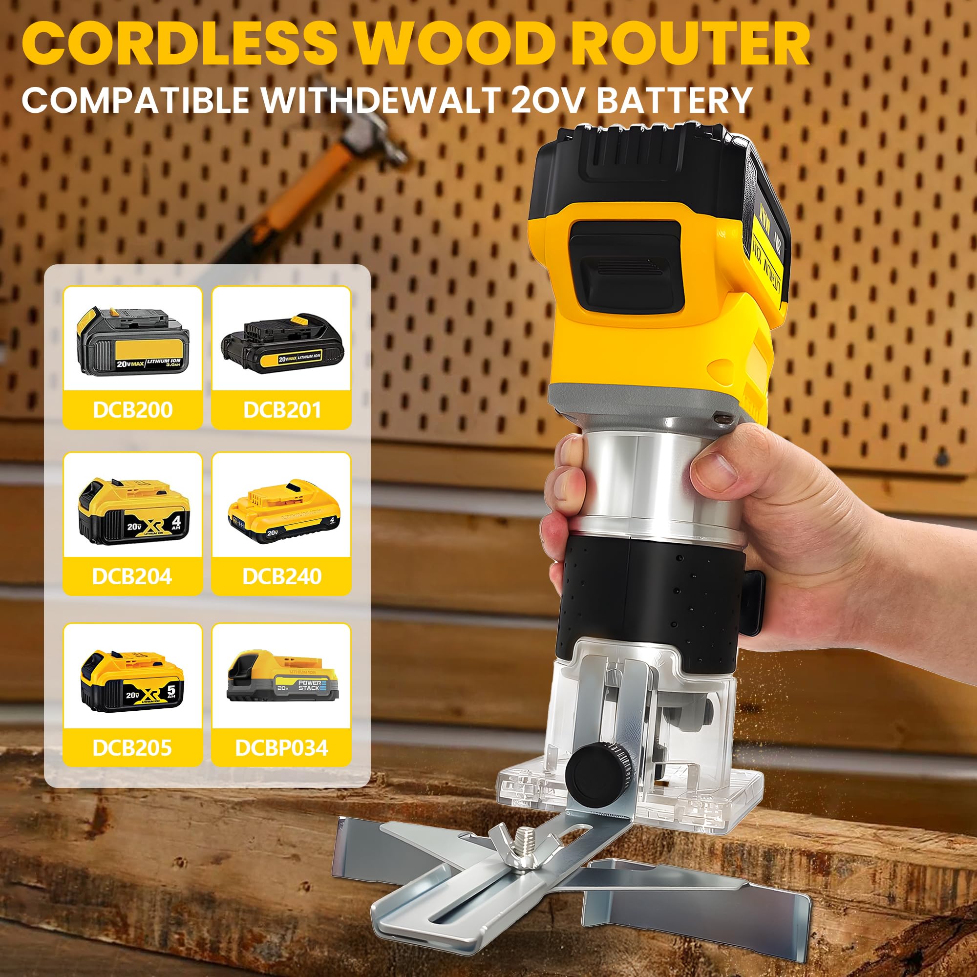 Rayleey compatible with Dewalt 20V batteries for cordless freedom