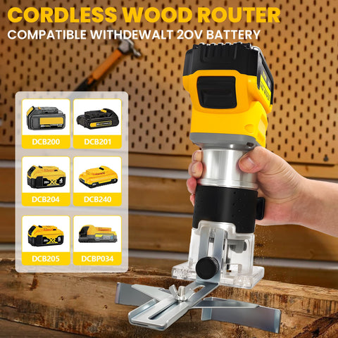 Rayleey compatible with Dewalt 20V batteries for cordless freedom