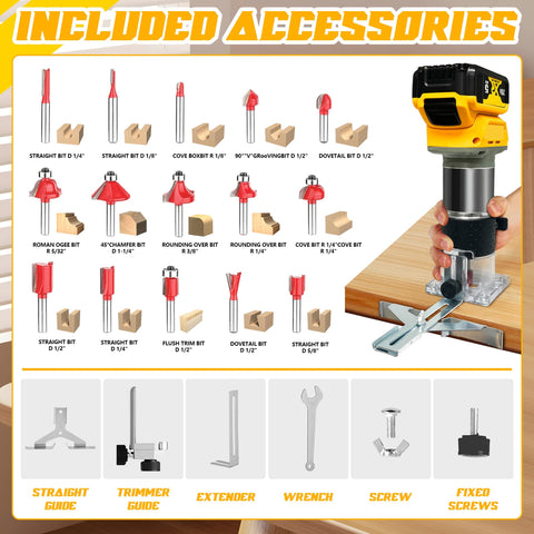 Rayleey included accessories like guide, wrench, and bolts