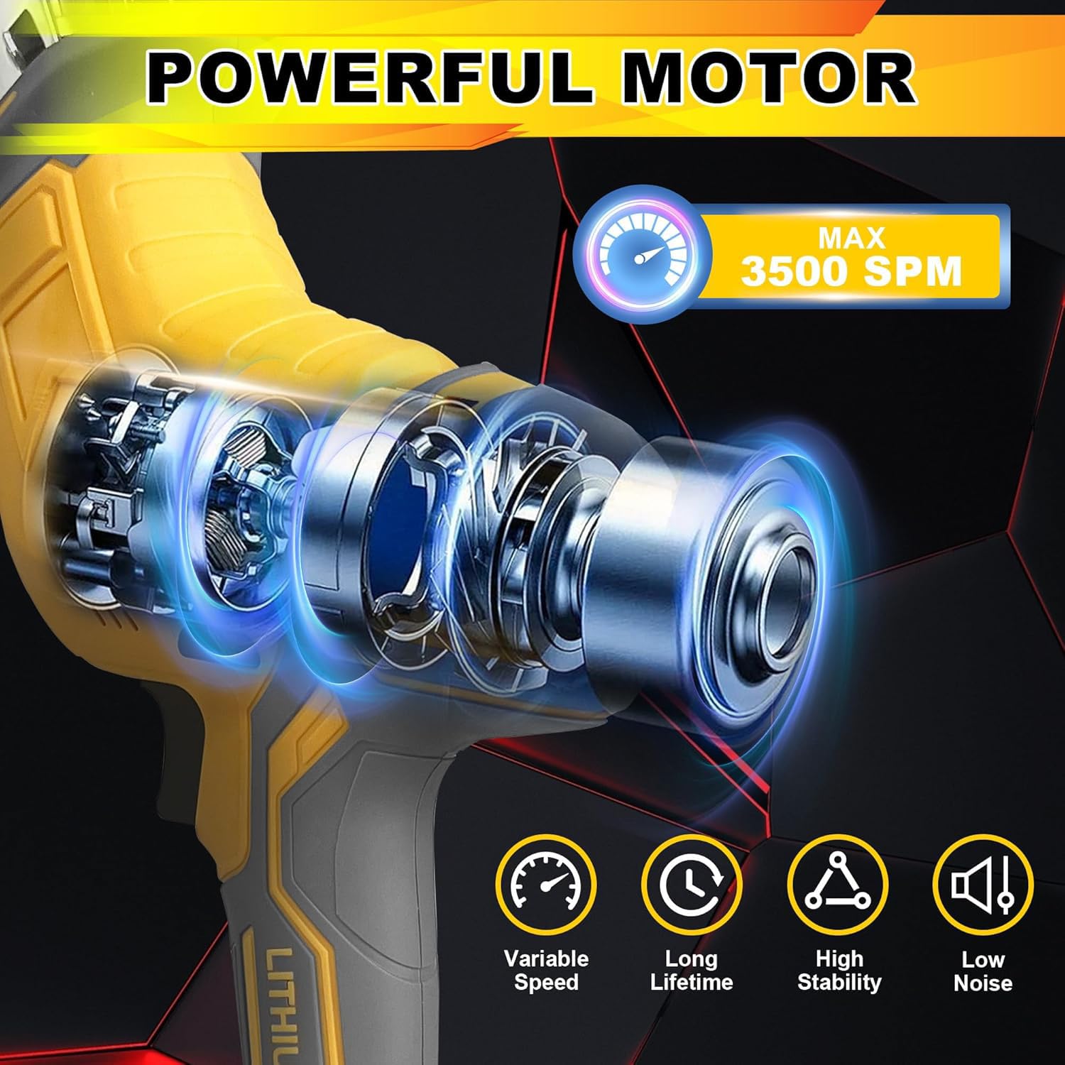 Rayleey ergonomic one-handed grip enables controlled cuts in tight spaces