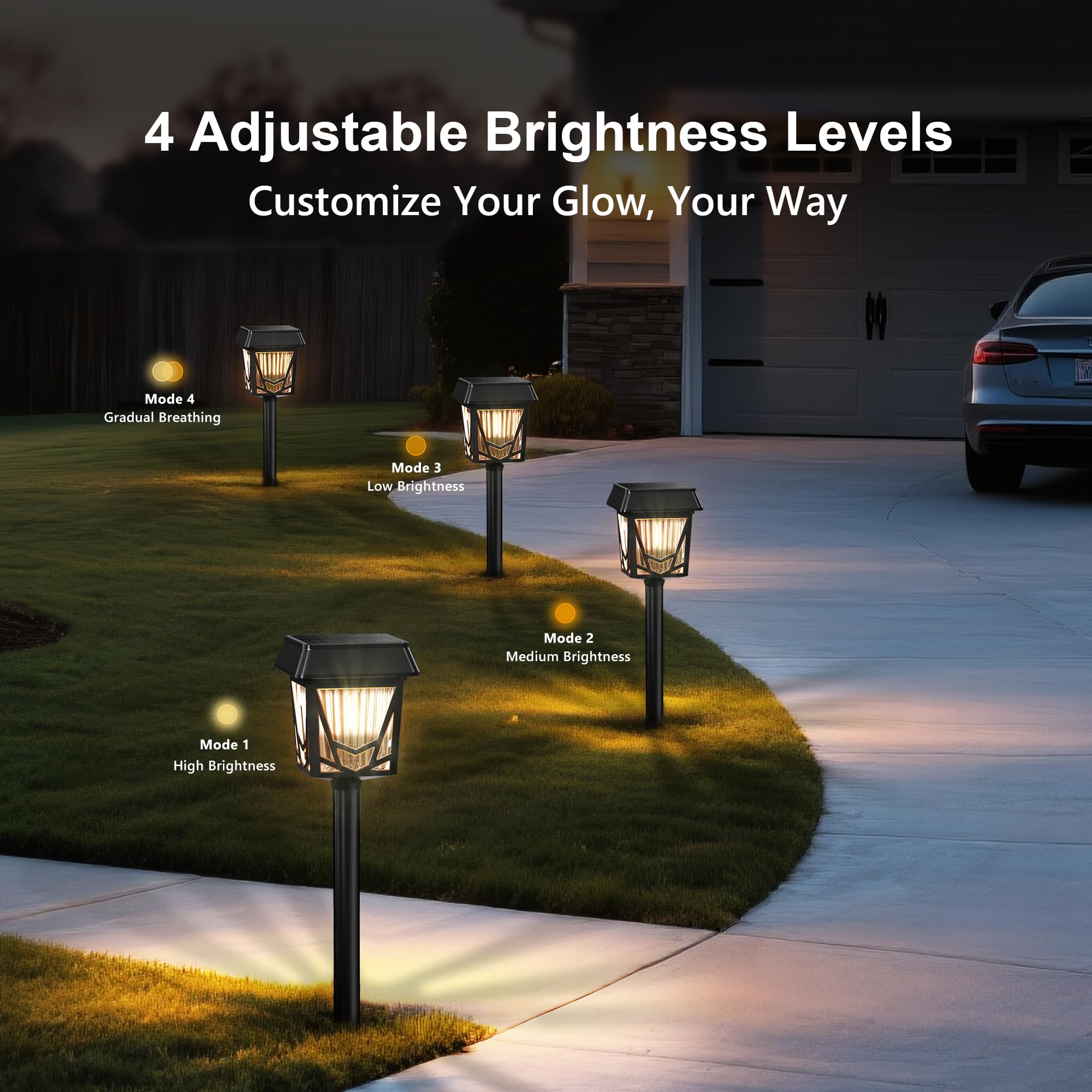 Raynic auto on/off sensor detects ambient brightness for easy use