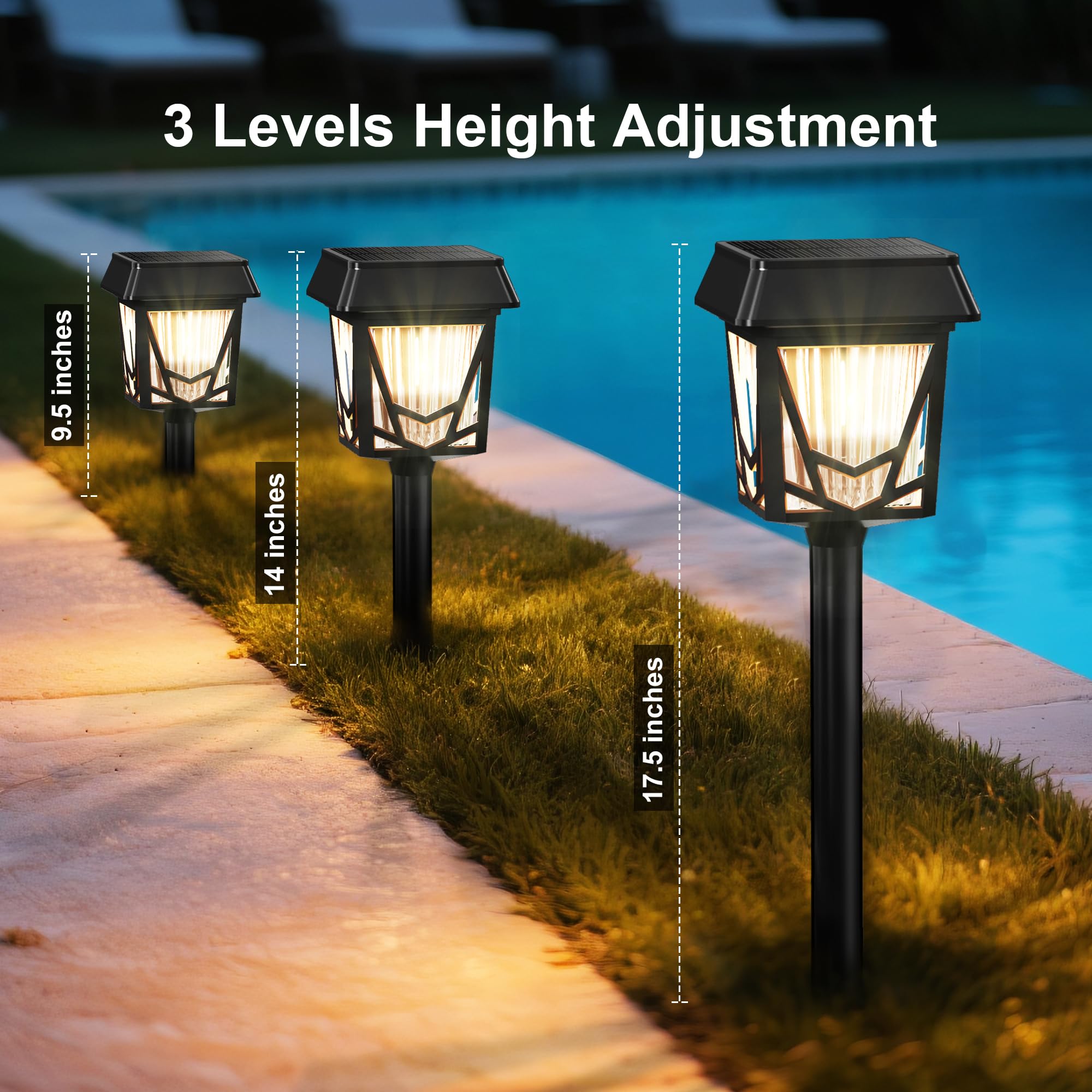 Raynic IP66 weatherproof pathway light withstands rain and frost
