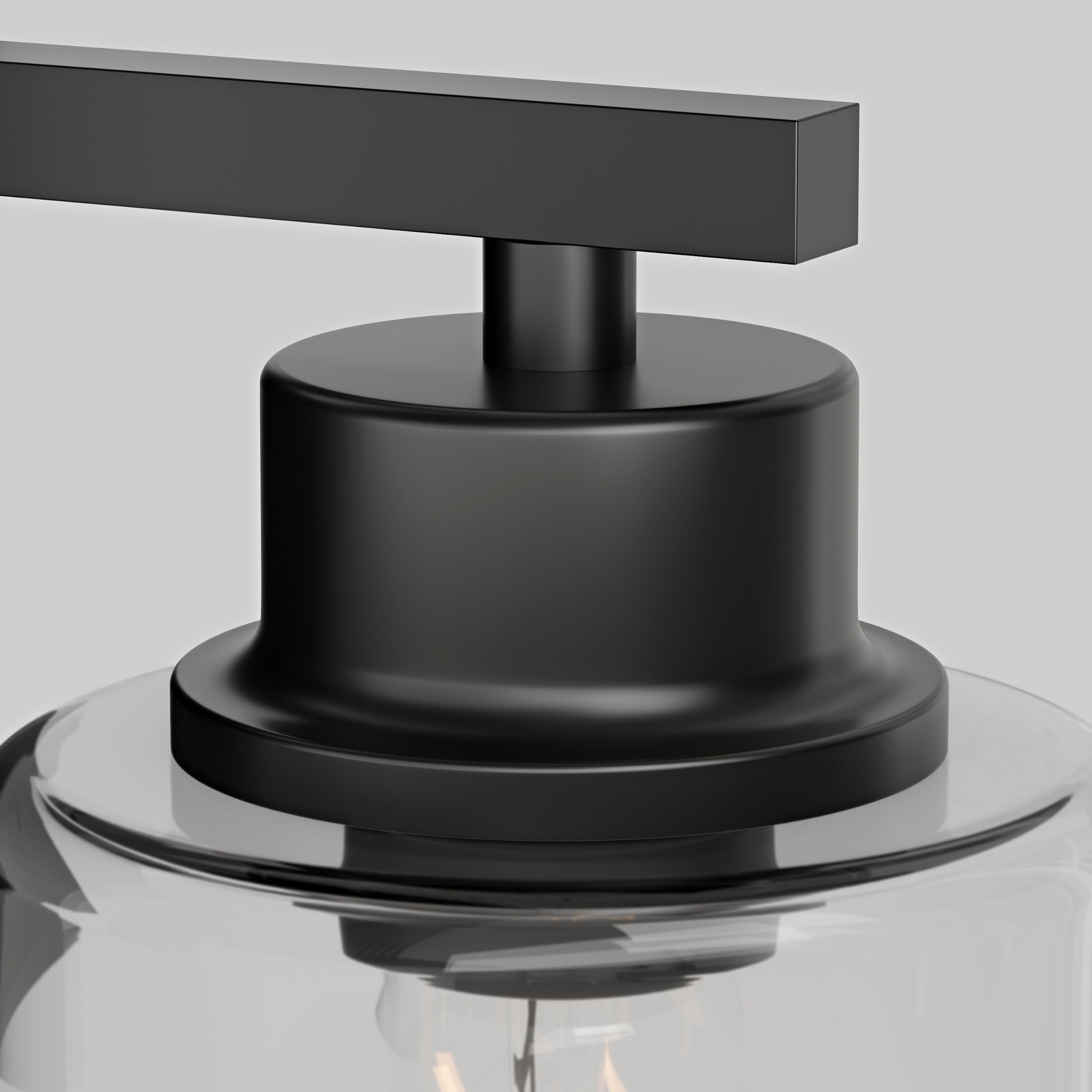 Rayogale wall sconce in living room creating warm ambient light