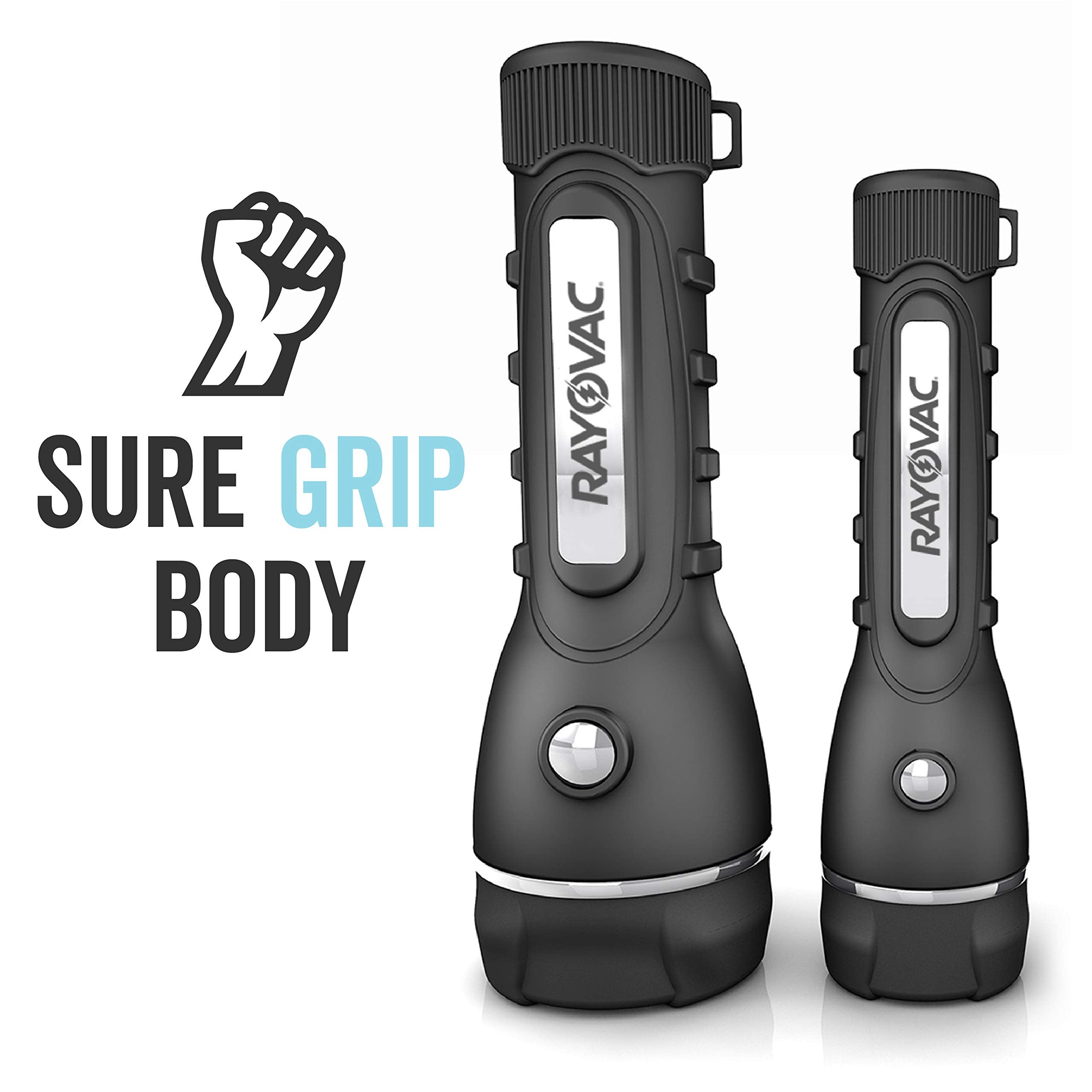 Rayovac LED Flashlight 3-Pack ideal for car kits and roadside needs