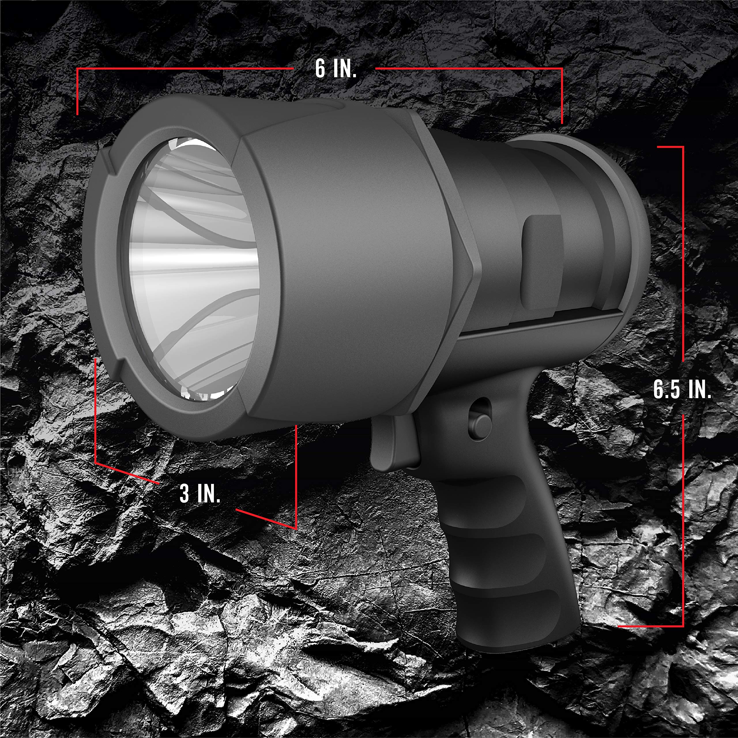 Rayovac dust-proof design maintains performance in dusty environments