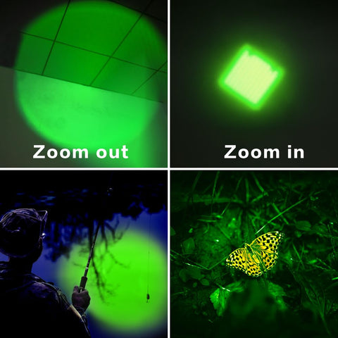 RaySoar package includes all four color flashlights for versatile use