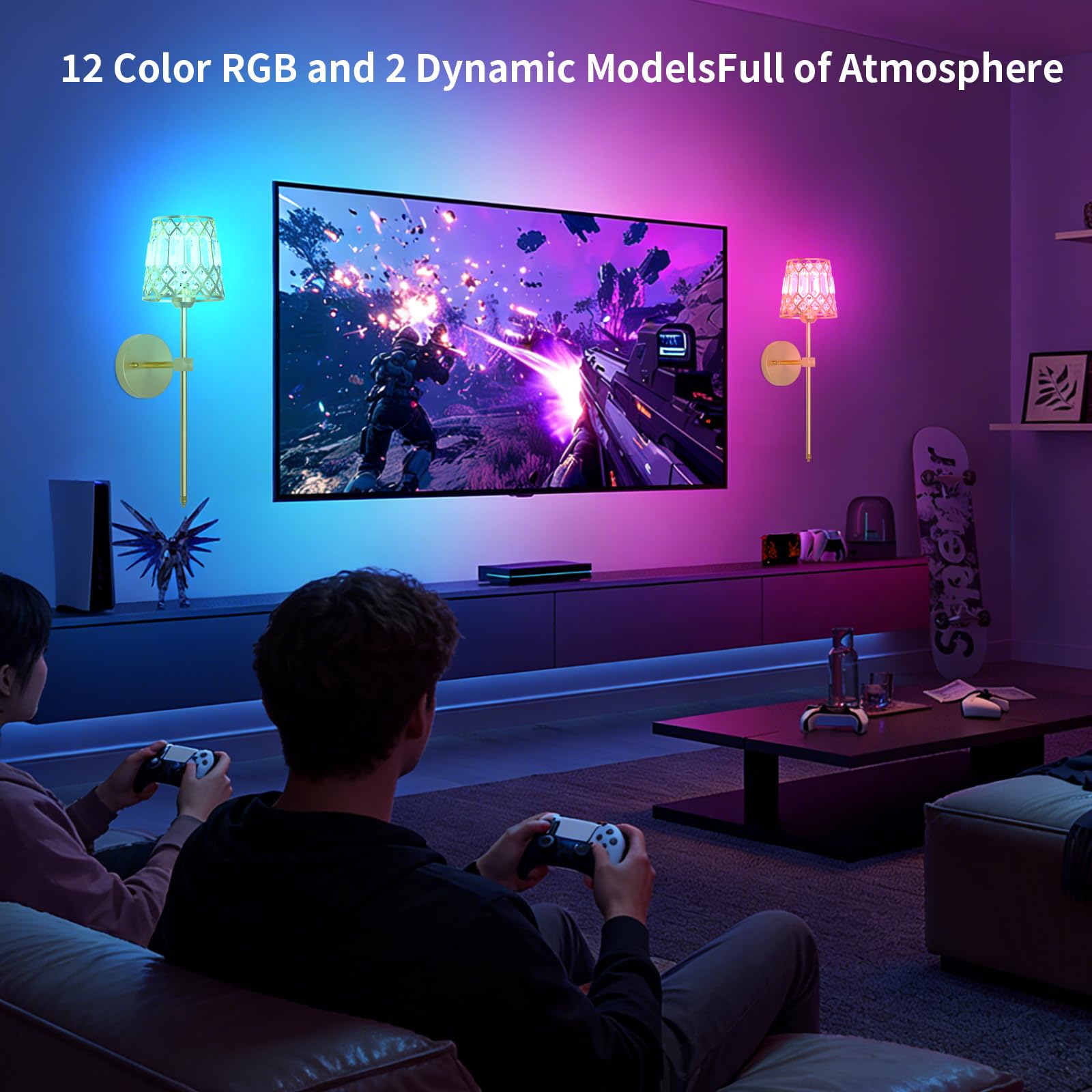 Rayspan RGB color option for mood lighting during celebrations